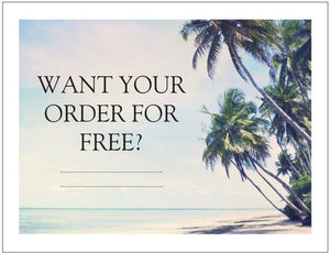 Want your order of barefoot sandals for FREE? Read on to find out how...