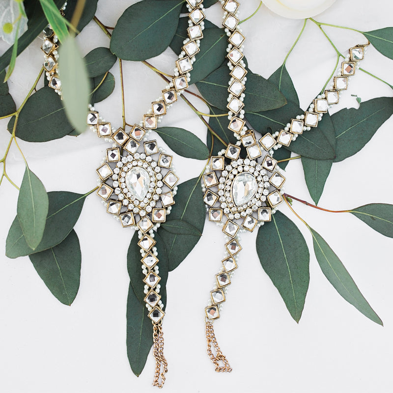 Euphoria Barefoot Sandals among plants