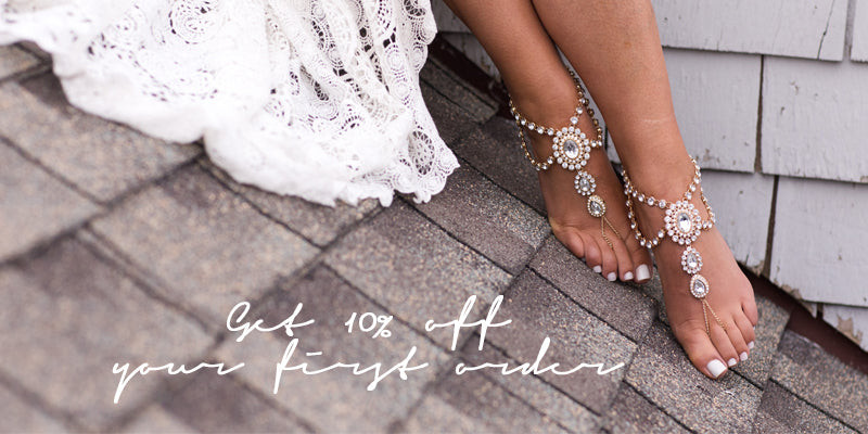 Get 10% off your first barefoot sandals pair