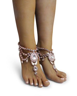 Bali Barefoot Sandals in Gold