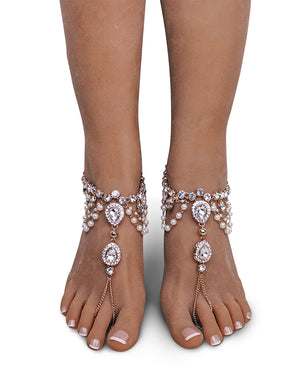 Gracie Gold Barefoot Sandals / Anklets