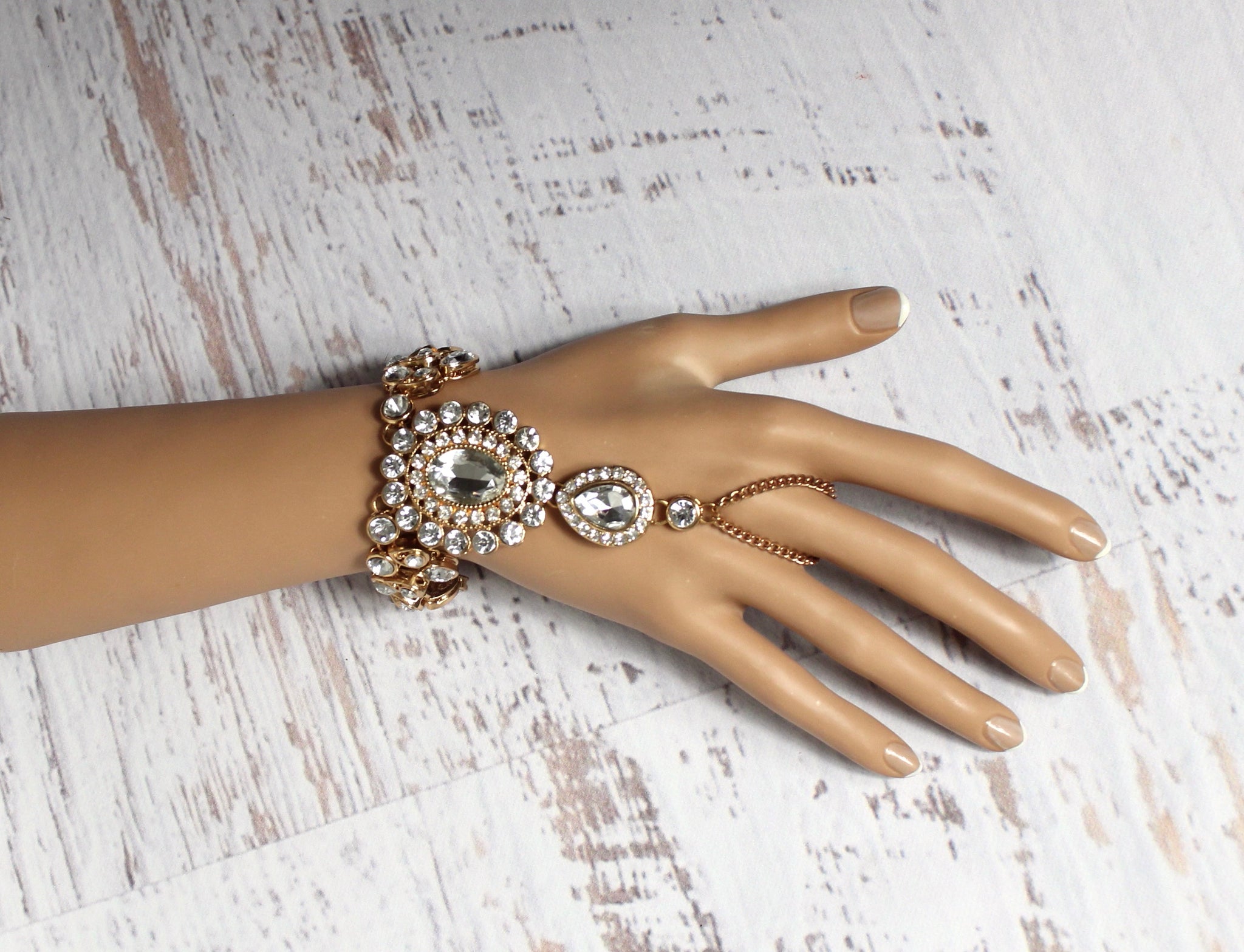 Gifts for Women Girls Layered Wrist Chain Tassel Finger Ring Hand Harness  Bangle Bracelet Linked Finger Slave Chain - AliExpress